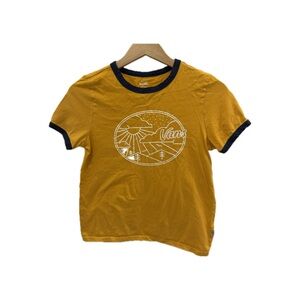 Vans Kids Yellow Graphic Tee